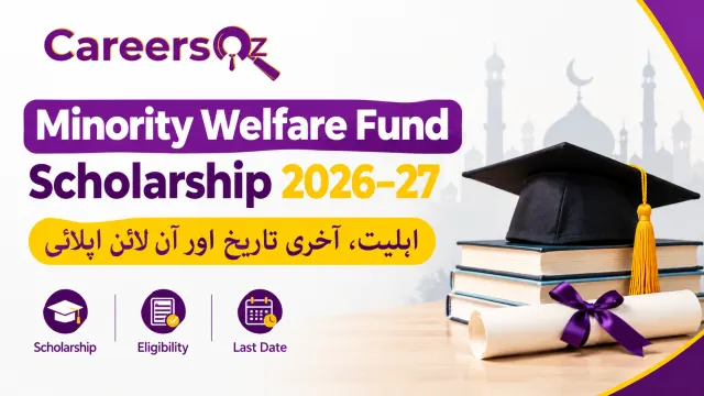 Minority Welfare Fund Scholarship 2026-2027