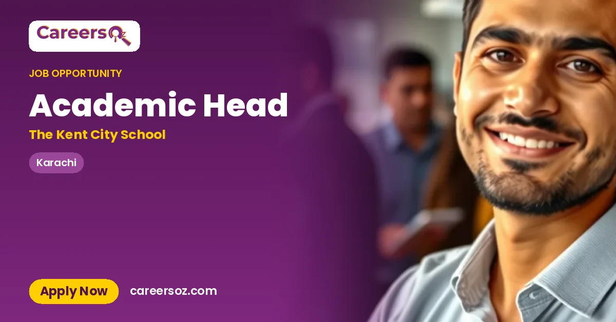 Academic Head – The Kent City School