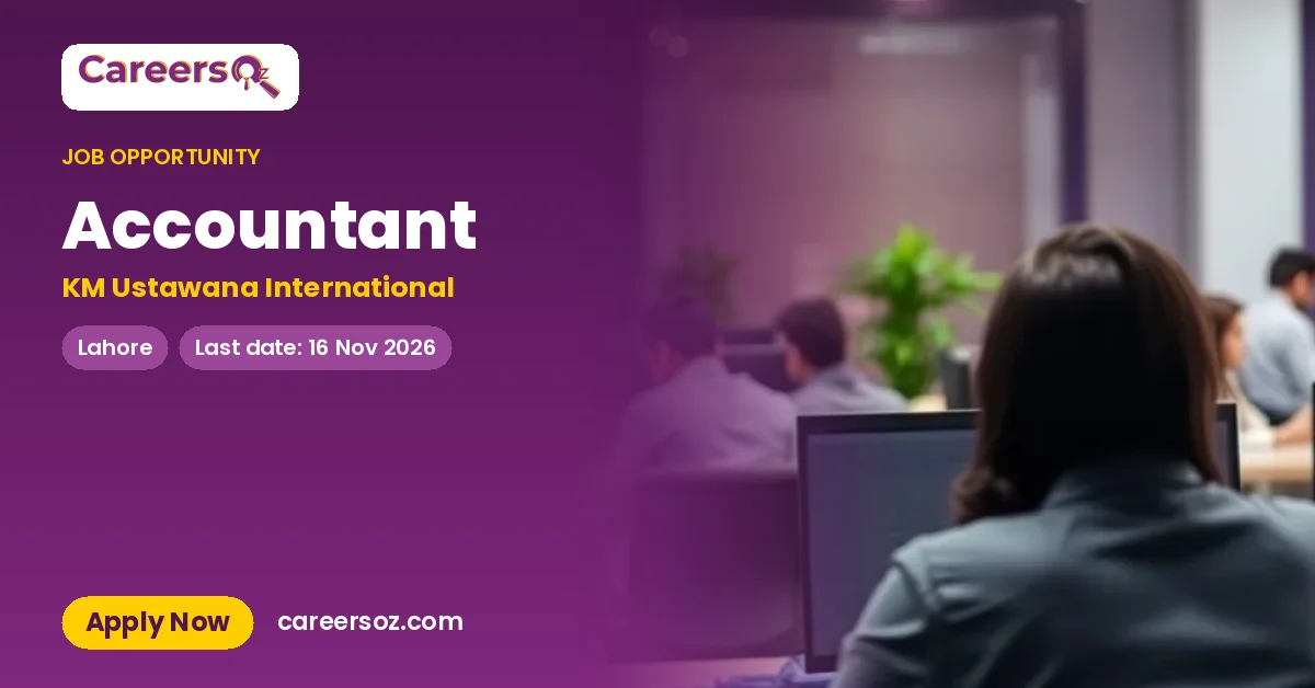 Accountant – KM Ustawana International