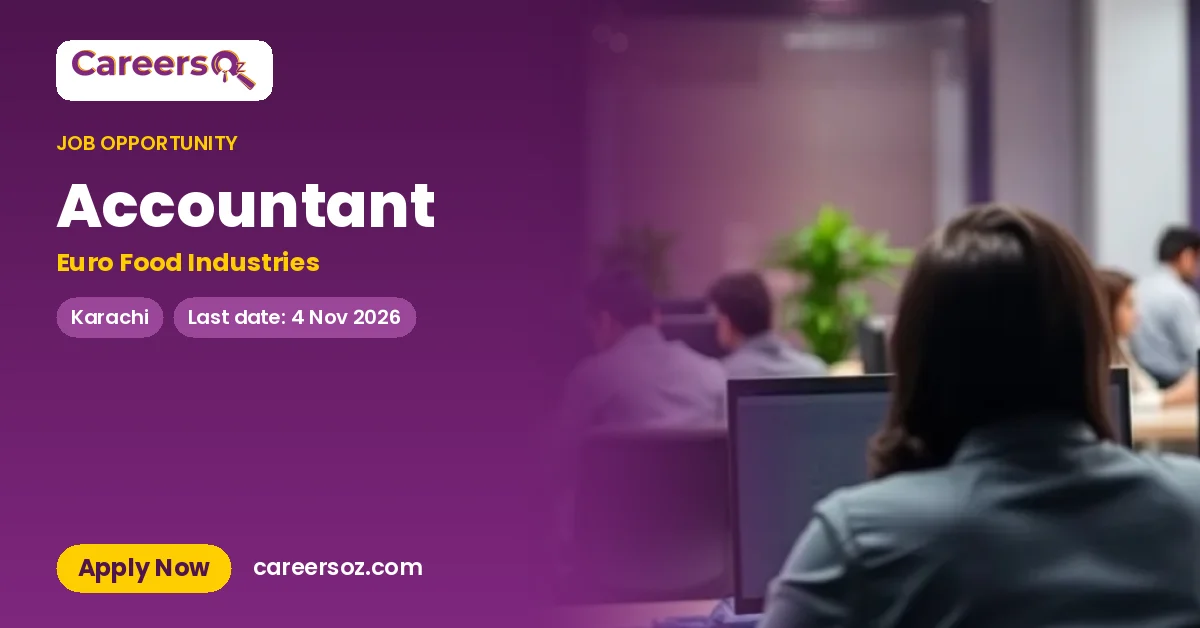 Accountant – Euro Food Industries