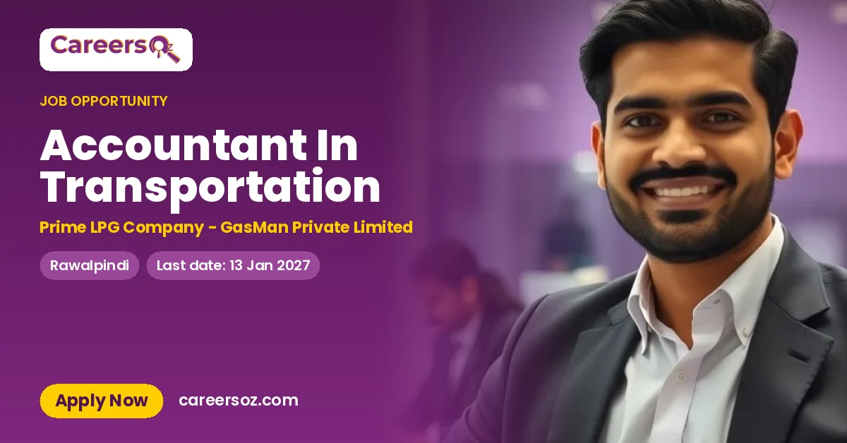 Accountant In Transportation – Prime LPG Company - GasMan Private Limited
