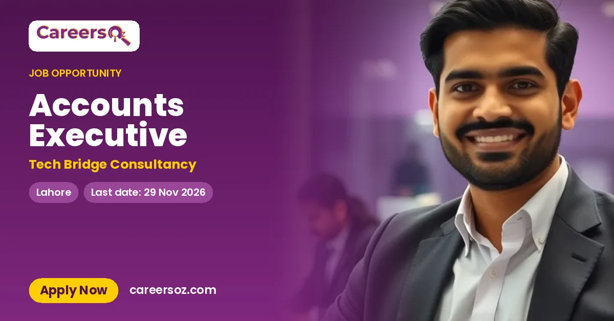 Accounts Executive – Tech Bridge Consultancy