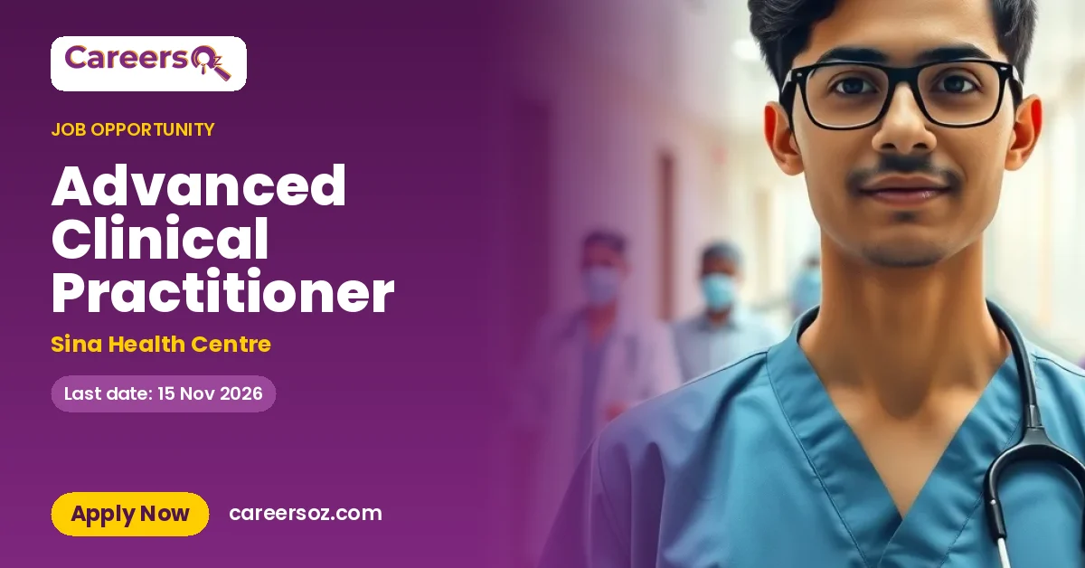 Advanced Clinical Practitioner – Sina Health Centre