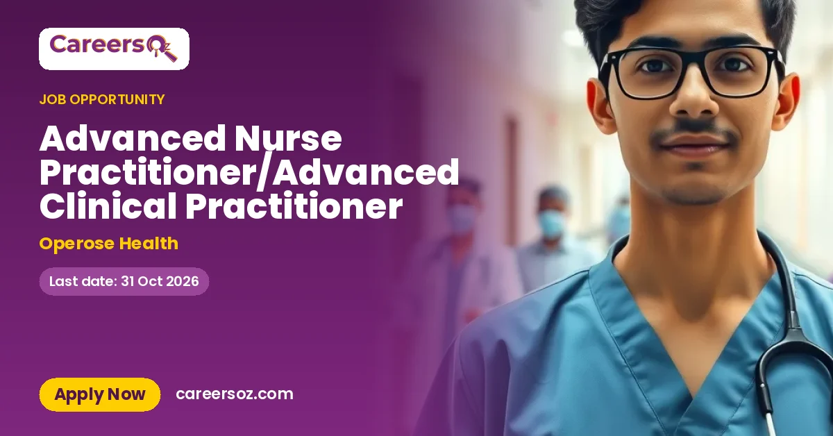 Advanced Nurse Practitioner/Advanced Clinical Practitioner – Operose Health