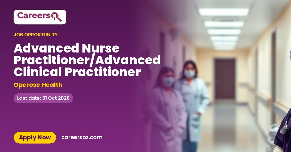 Advanced Nurse Practitioner/Advanced Clinical Practitioner – Operose Health