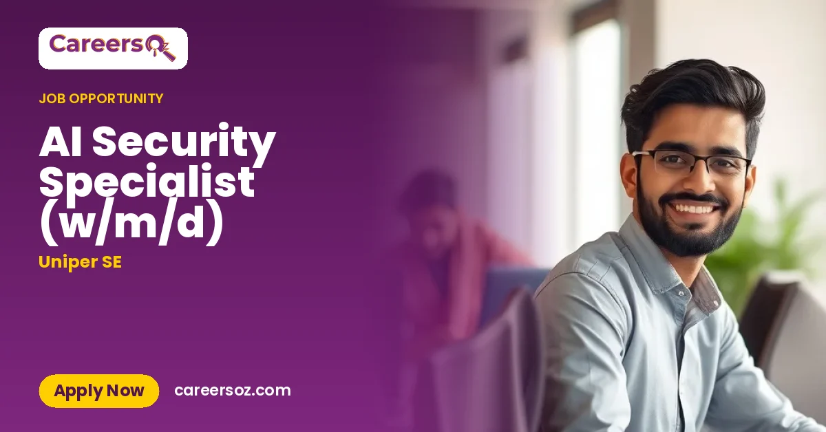 AI Security Specialist (w/m/d) – Uniper SE