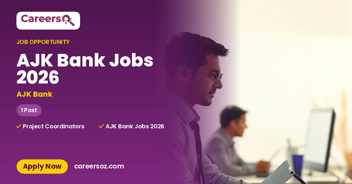 AJK Bank Jobs 2026 – AJK Bank