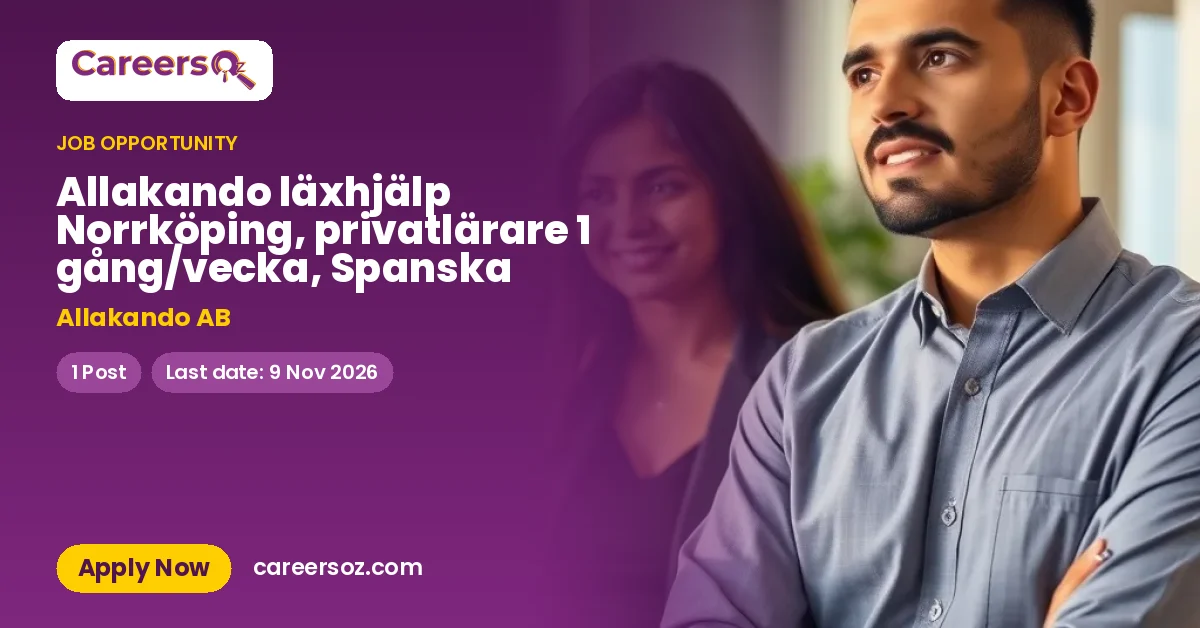 Allakando läxhjälp Norrköping, privatlärare 1 gång/vecka, Spanska – Allakando AB