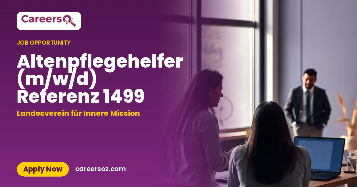 Altenpflegehelfer (m/w/d) Referenz 1499 – Landesverein für Innere Mission