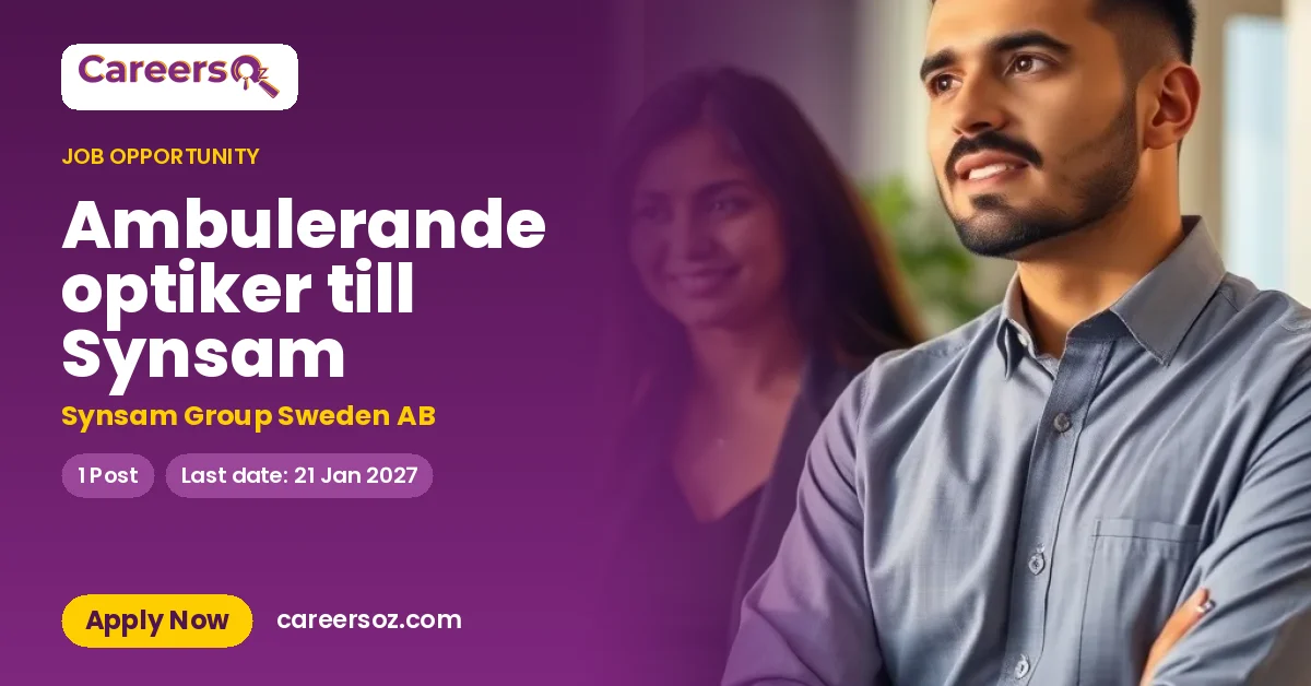 Ambulerande optiker till Synsam – Synsam Group Sweden AB