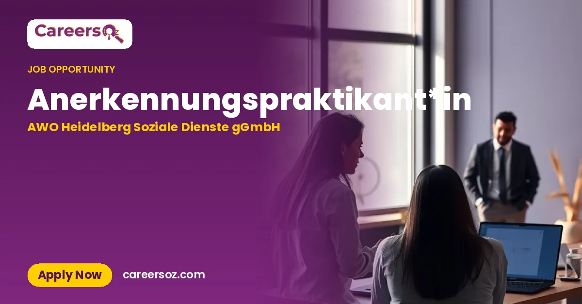 Anerkennungspraktikant*in – AWO Heidelberg Soziale Dienste gGmbH