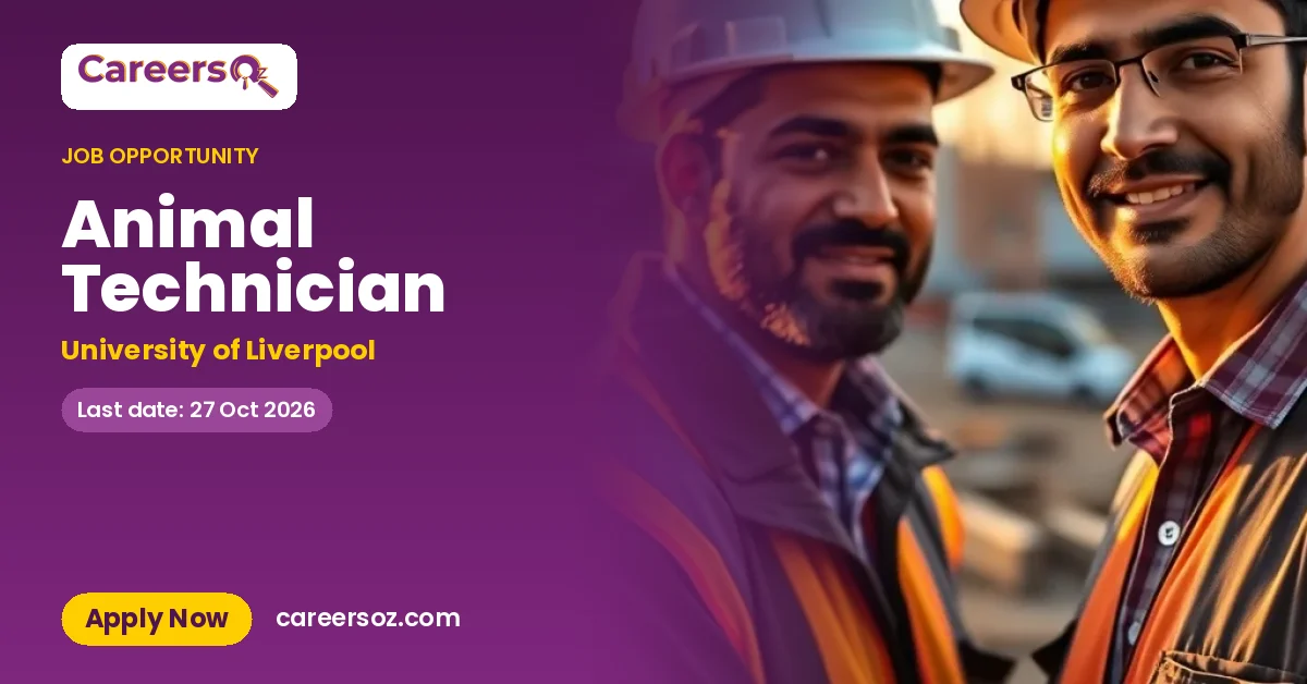 Animal Technician – University of Liverpool