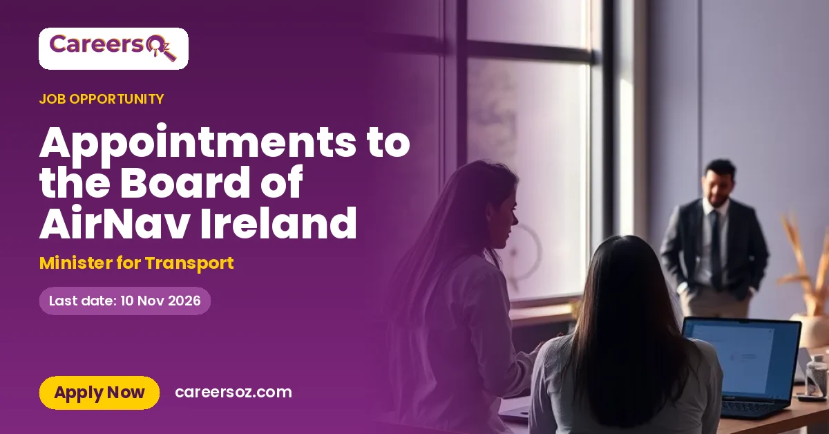 Appointments to the Board of AirNav Ireland – Minister for Transport