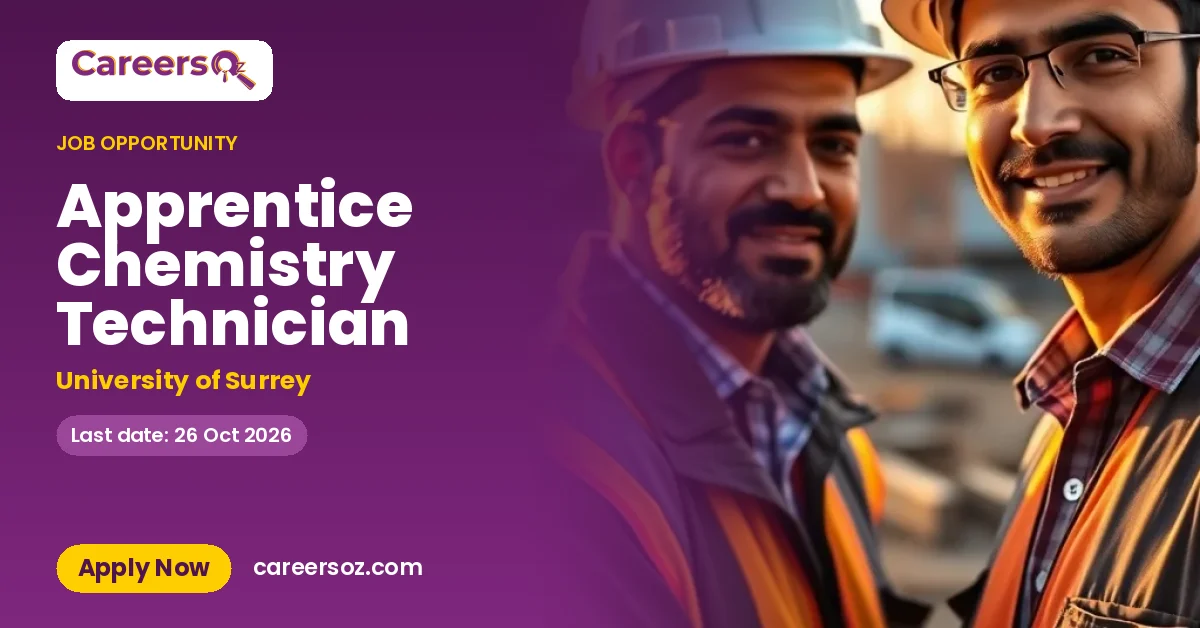 Apprentice Chemistry Technician – University of Surrey