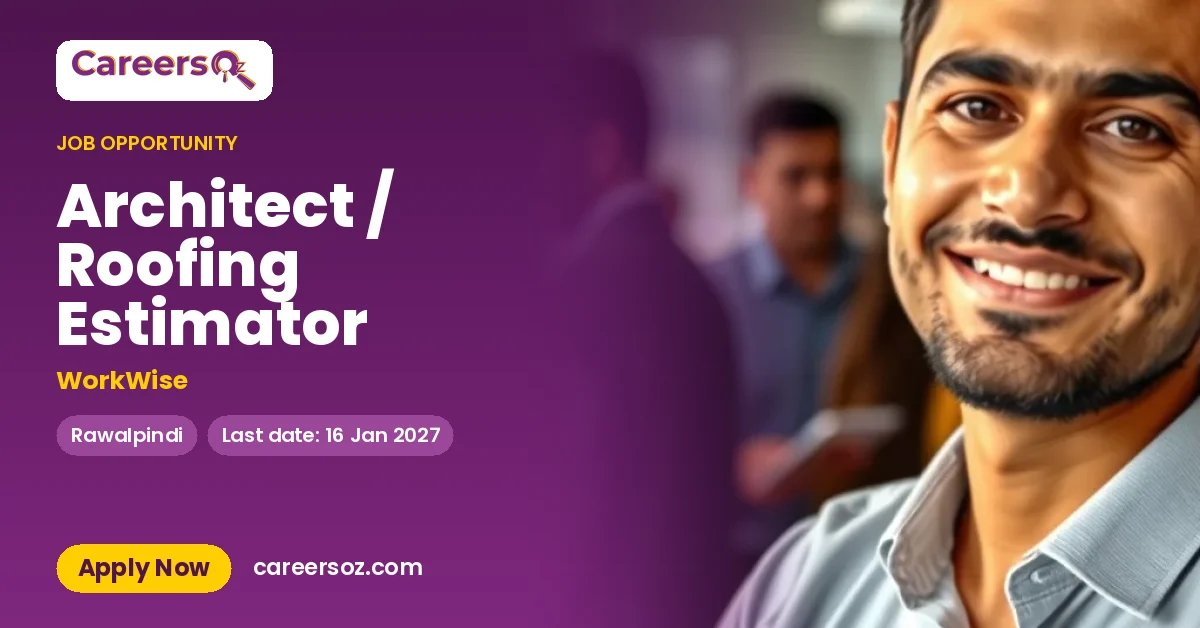 Architect / Roofing Estimator – WorkWise