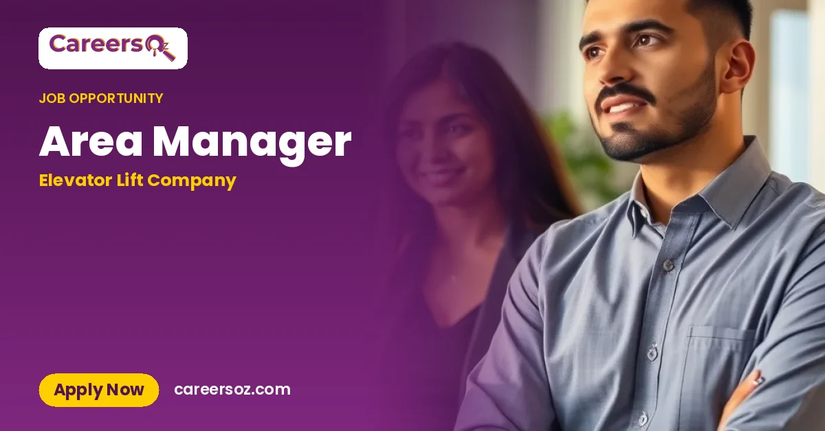 Area Manager – Elevator Lift Company