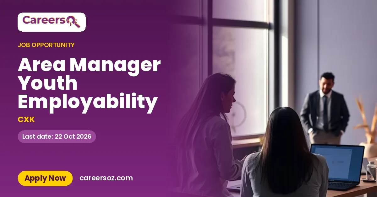 Area Manager Youth Employability – CXK