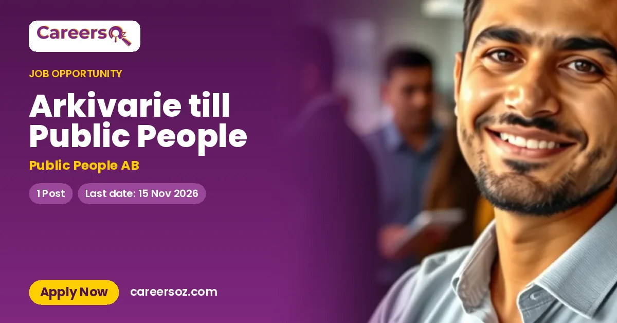 Arkivarie till Public People – Public People AB