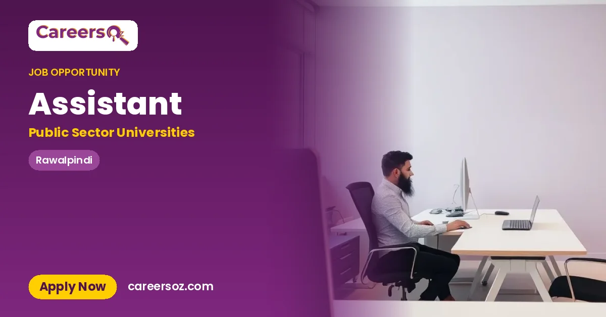 Assistant – Public Sector Universities