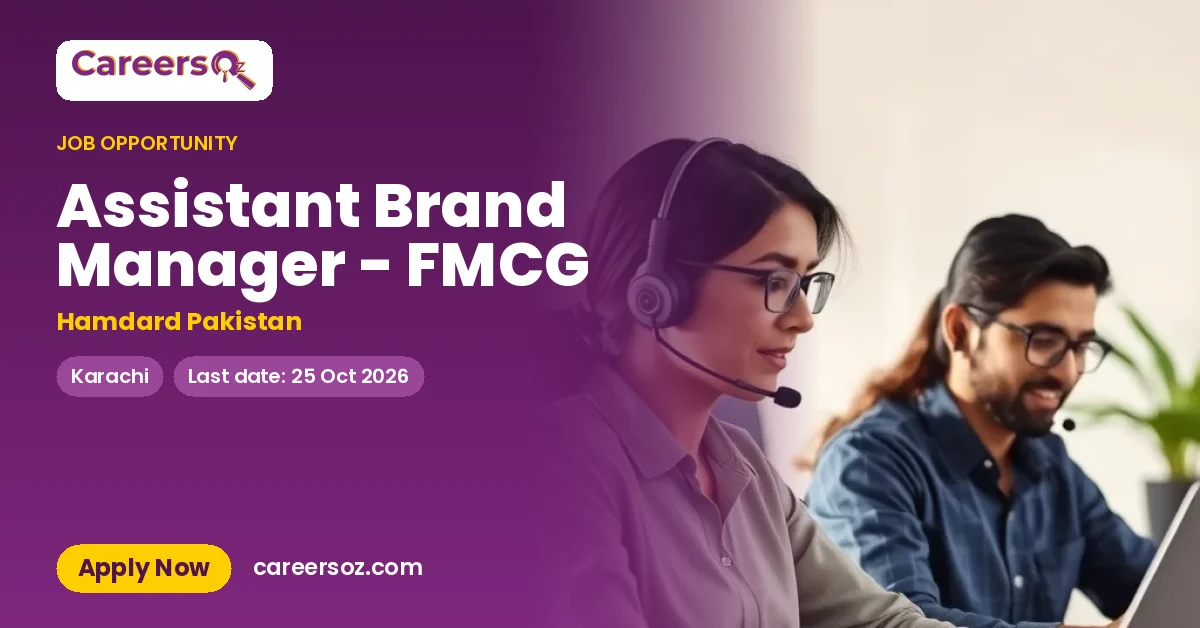 Assistant Brand Manager - FMCG – Hamdard Pakistan