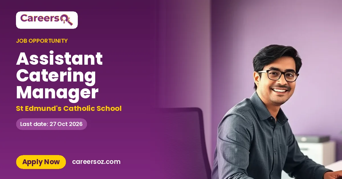 Assistant Catering Manager – St Edmund's Catholic School