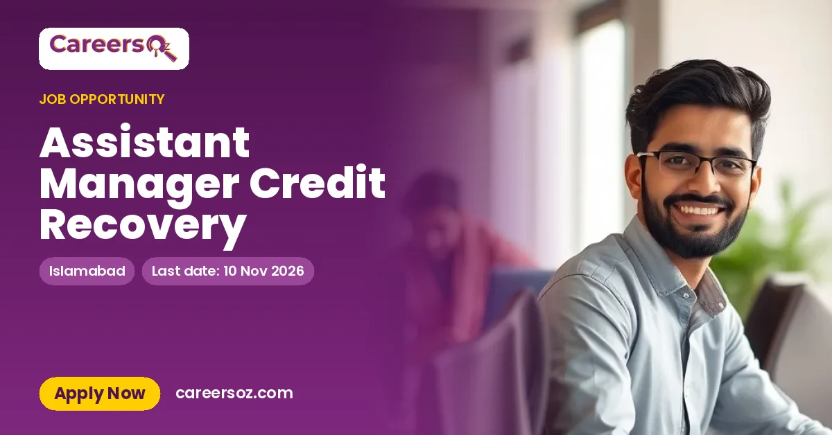 Assistant Manager Credit Recovery