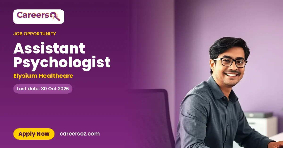 Assistant Psychologist – Elysium Healthcare