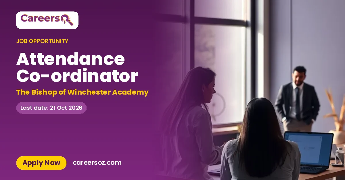 Attendance Co-ordinator – The Bishop of Winchester Academy