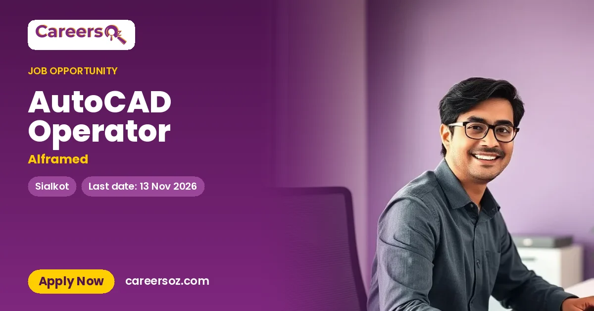 AutoCAD Operator – Alframed