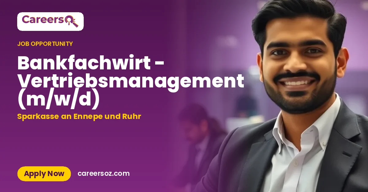 Bankfachwirt - Vertriebsmanagement (m/w/d) – Sparkasse an Ennepe und Ruhr