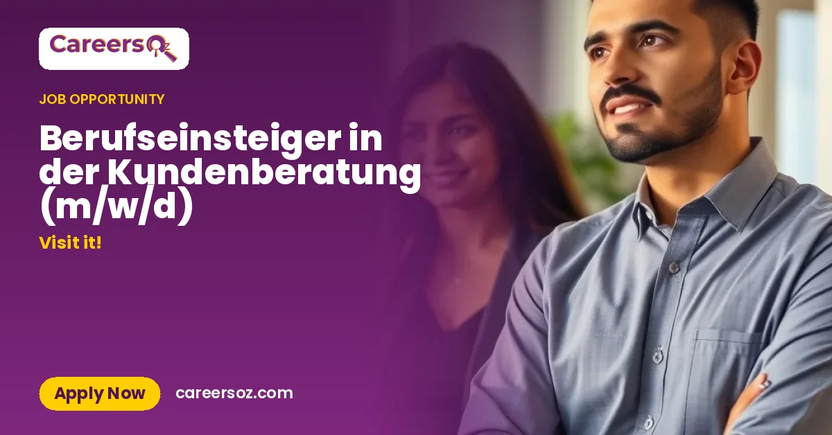 Berufseinsteiger in der Kundenberatung (m/w/d) – Visit it!