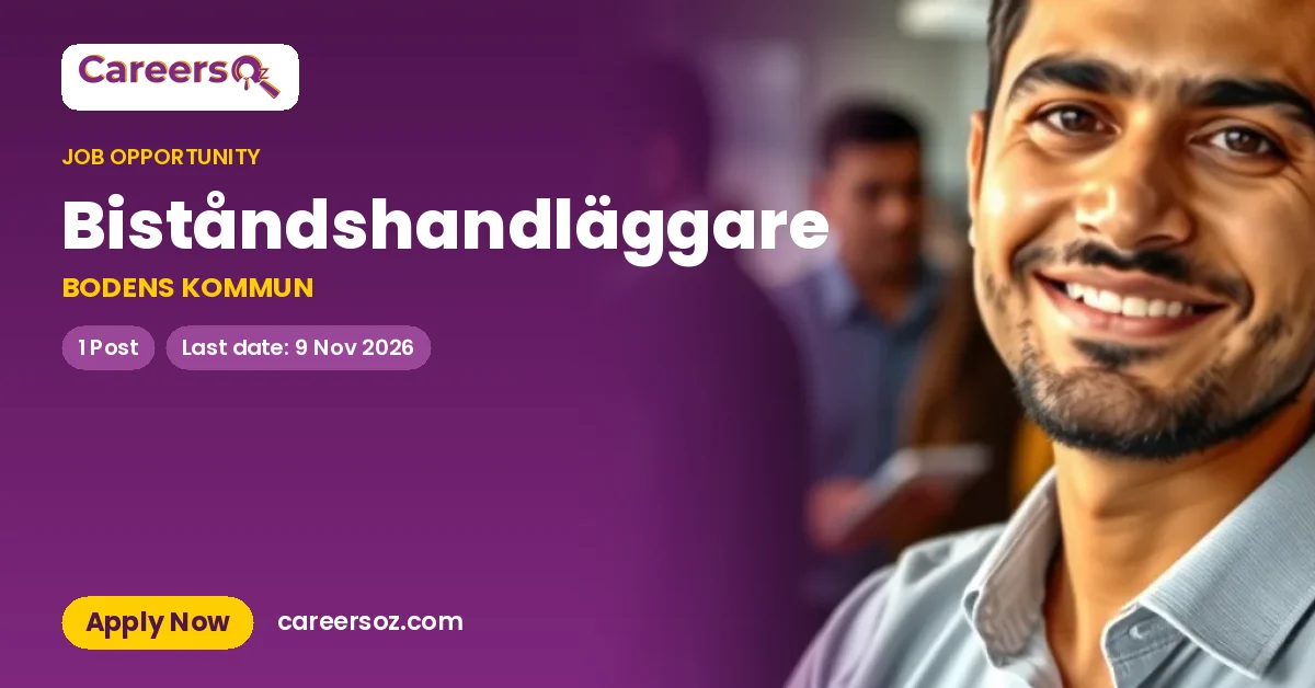 Biståndshandläggare – BODENS KOMMUN