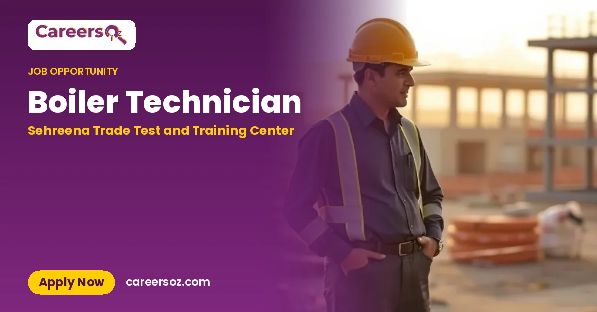 Boiler Technician – Sehreena Trade Test and Training Center