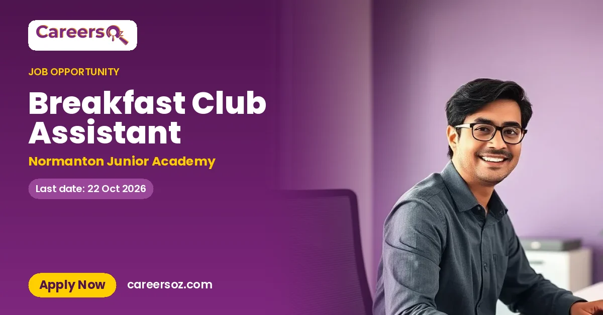 Breakfast Club Assistant – Normanton Junior Academy