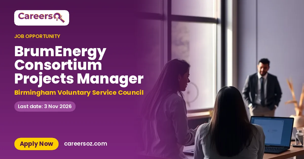 BrumEnergy Consortium Projects Manager – Birmingham Voluntary Service Council