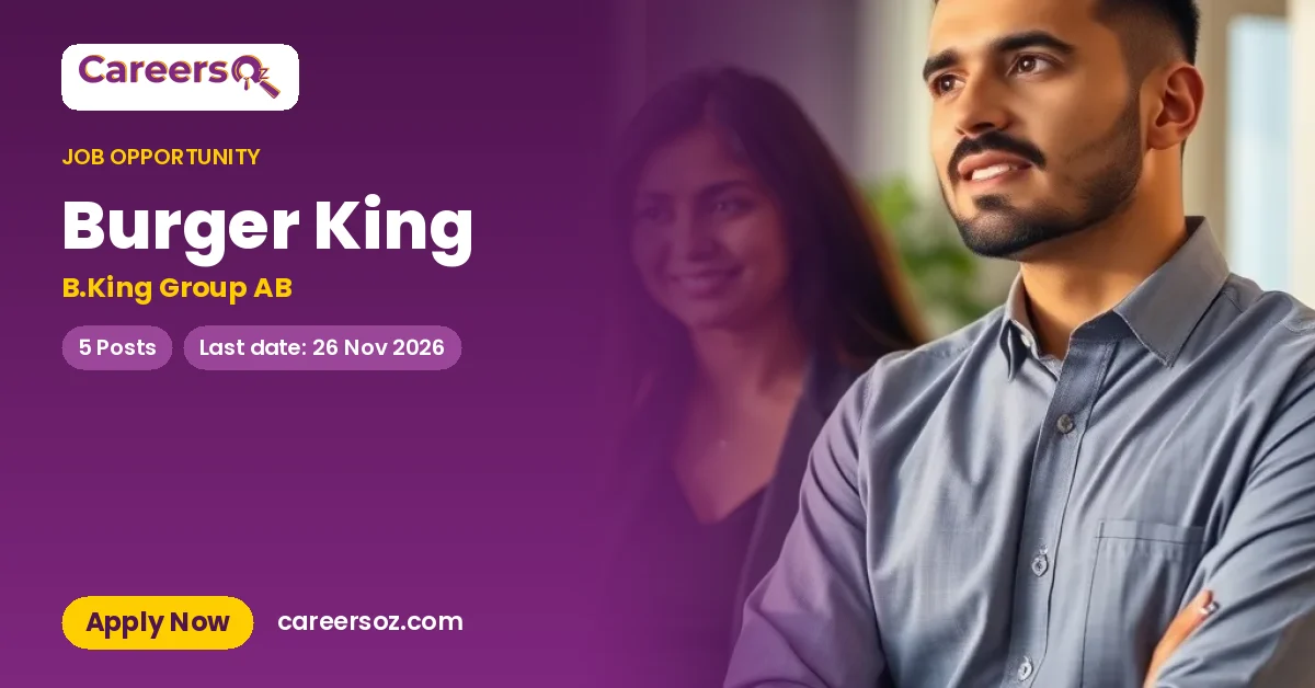 Burger King – B.King Group AB