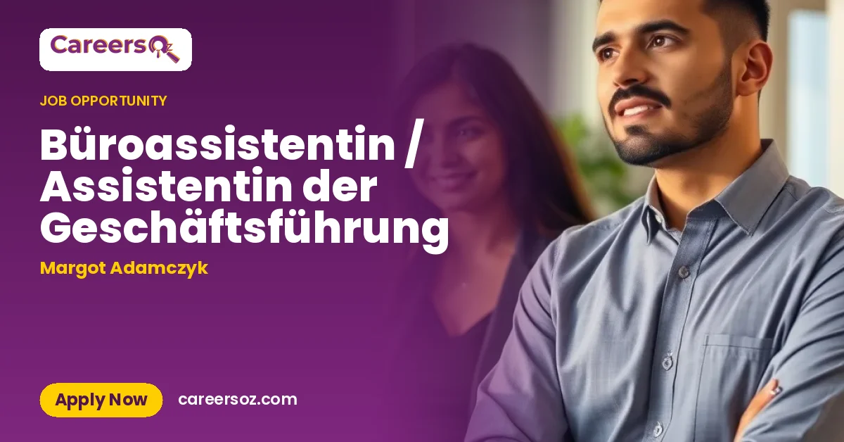 Büroassistentin / Assistentin der Geschäftsführung – Margot Adamczyk