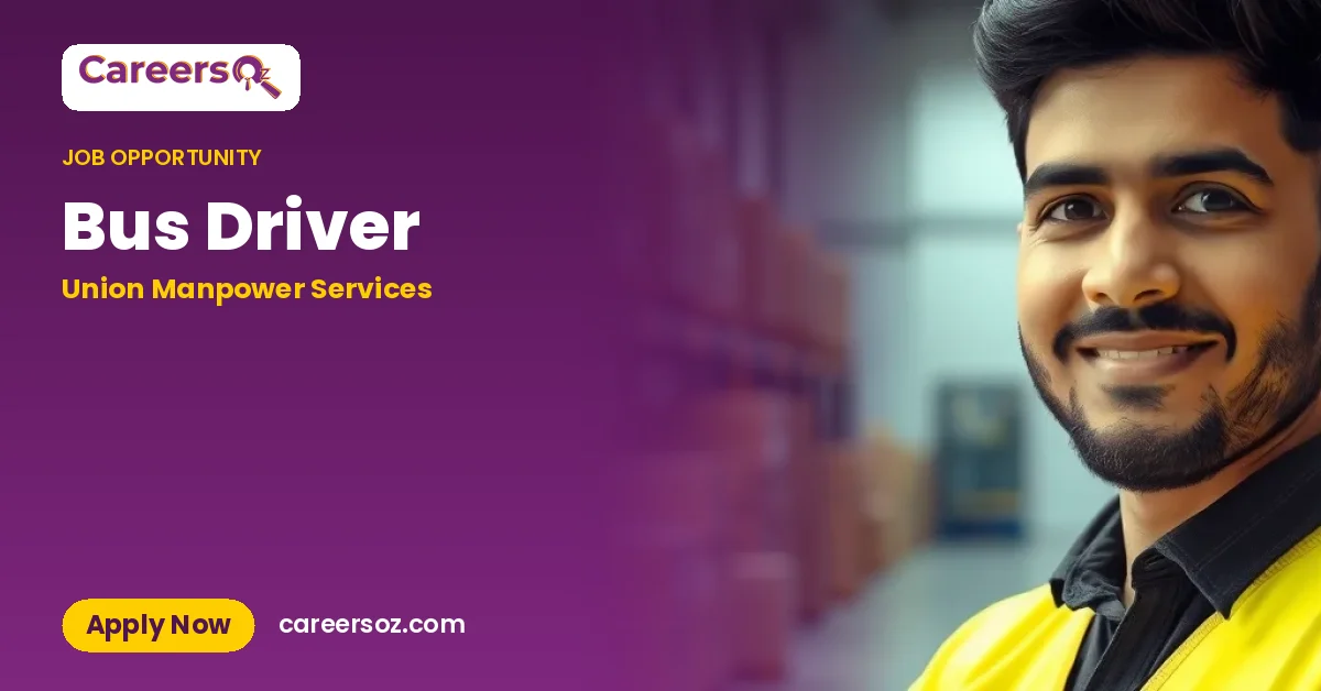 Bus Driver – Union Manpower Services
