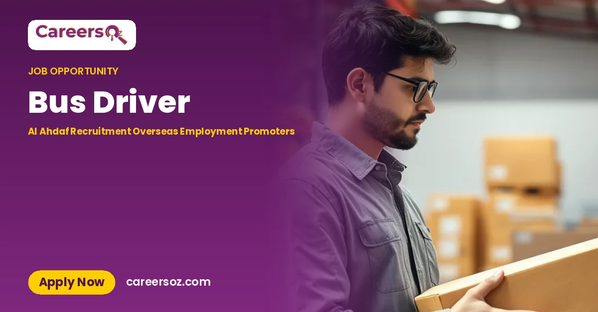 Bus Driver – Al Ahdaf Recruitment Overseas Employment Promoters