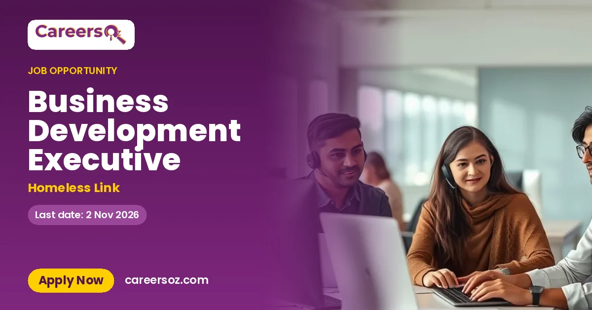 Business Development Executive – Homeless Link