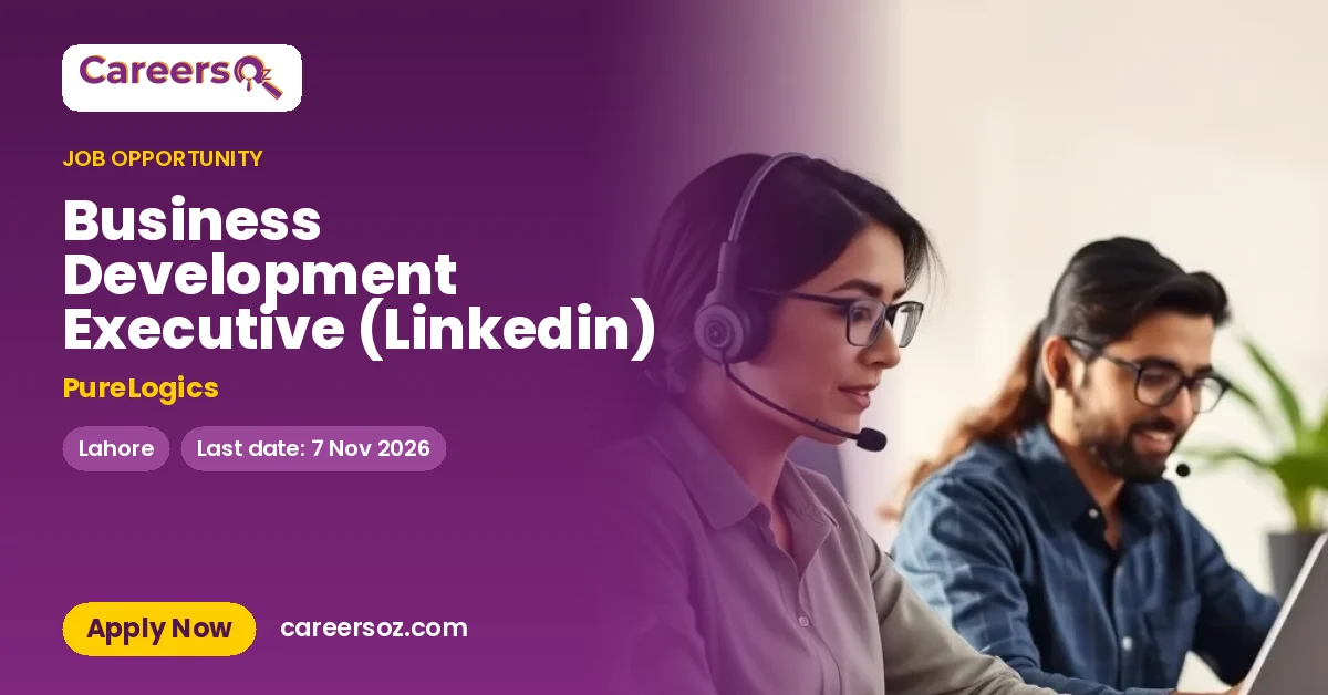Business Development Executive (Linkedin) – PureLogics