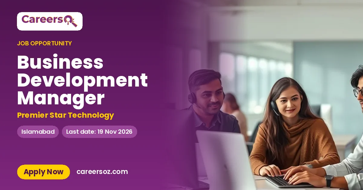 Business Development Manager – Premier Star Technology