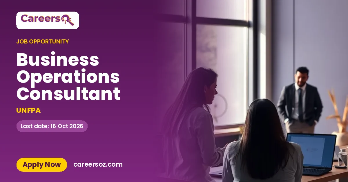 Business Operations Consultant – UNFPA
