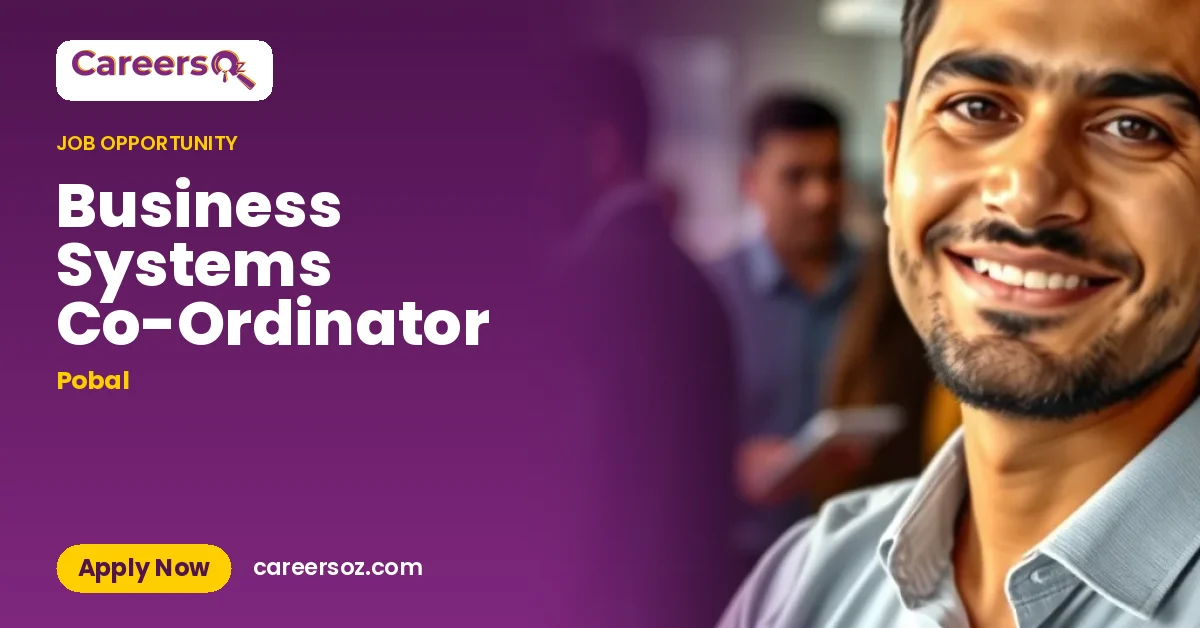 Business Systems Co-Ordinator – Pobal
