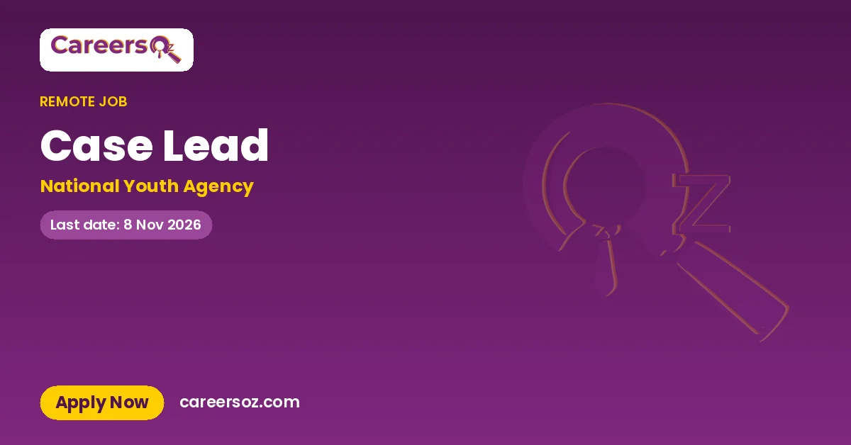 Case Lead – National Youth Agency