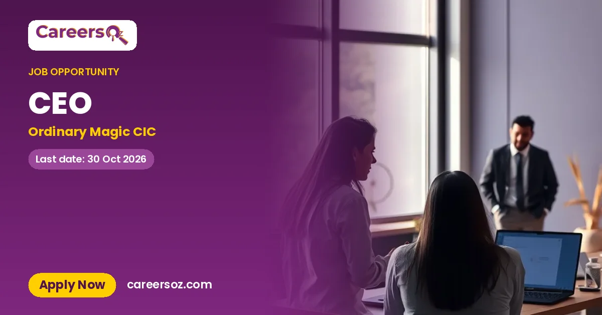 CEO – Ordinary Magic CIC