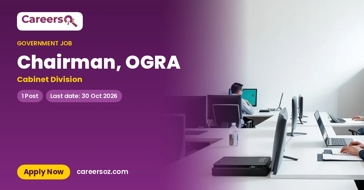 Chairman, OGRA – Cabinet Division