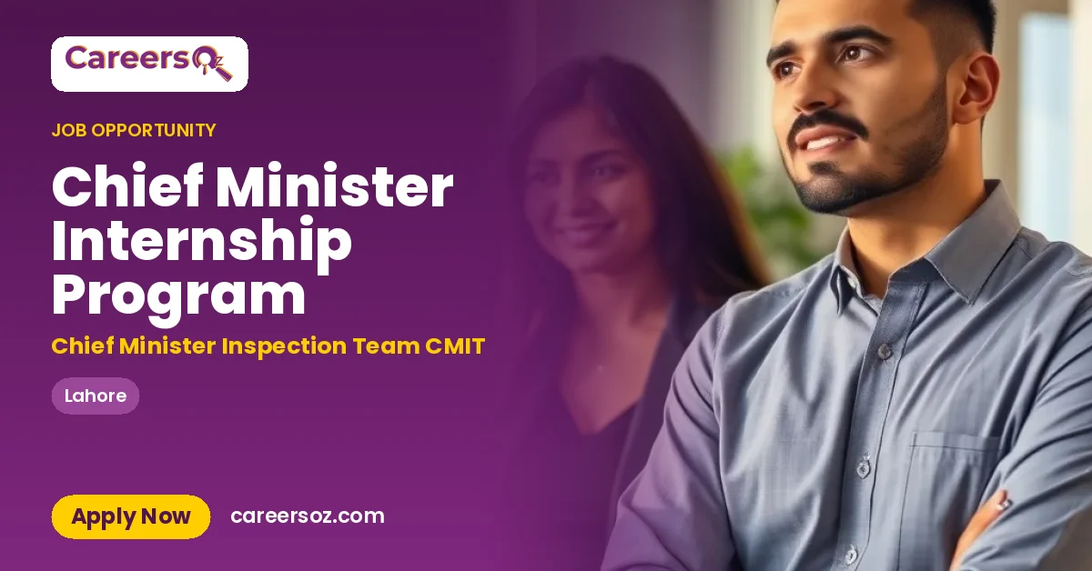 Chief Minister Internship Program – Chief Minister Inspection Team CMIT