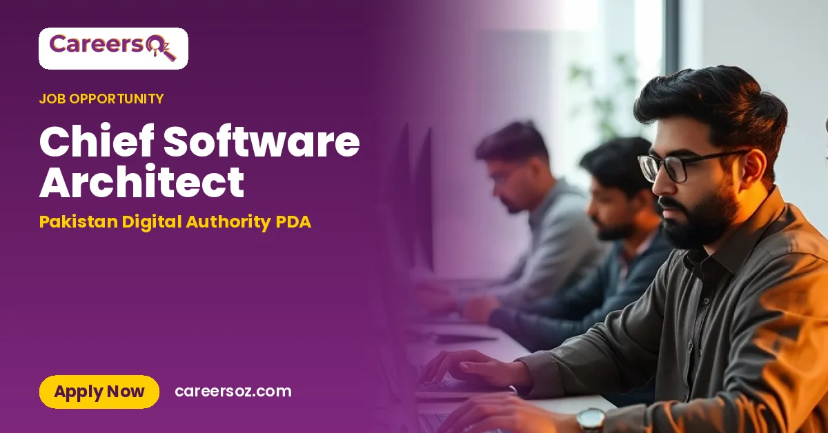 Chief Software Architect – Pakistan Digital Authority PDA