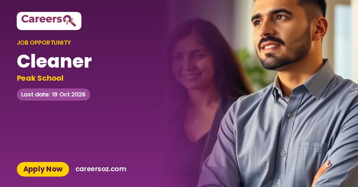 Cleaner – Peak School